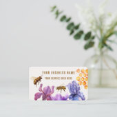 Elegantes Honigprodukt Visitenkarte (Stehend Vorderseite)