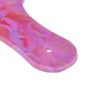 Elegantes Hot Pink und Magenta Dekorative Dahlia Schneidebrett (Ecke)