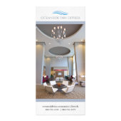 Elegantes Hotel Werbekarte (Vorne)