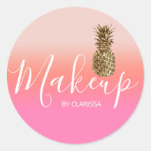 Elegantes hübsches Ananas-Make-up