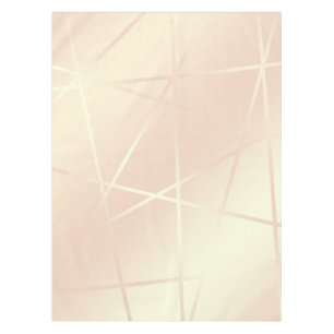 Elegantes hübsches Rosengold u. erröten rosa Tischdecke