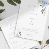 Elegantes Hydrangea-Programm für Weiß und Blauer F Programm