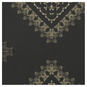 Elegantes Imitat Gold und Schwarz Dekoratives Must Stoff (Nahaufnahme)