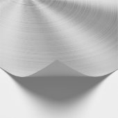 Elegantes Imitat-metallisches glänzendes Silber Geschenkpapier (Ecke)
