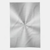 Elegantes Imitat-metallisches glänzendes Silber Geschirrtuch (Vertikal)