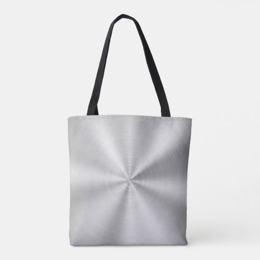Elegantes Imitat-metallisches glänzendes Silber Tasche (Rückseite)