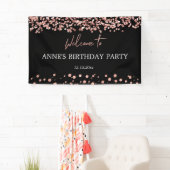 Elegantes Imitat Rose Gold Banner (Insitu)