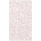 Elegantes Imitat Rose Gold Blumenmandala Design Tischdecke (Vorderseite)