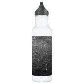 Elegantes Imitat-schwarzer Glitzer Trinkflasche (Rechts)