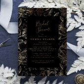 Elegantes Imitat Schwarzes Gold Brautparty