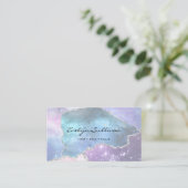 Elegantes Imitat Visitenkarte (Stehend Vorderseite)