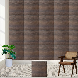 Elegantes Imitat Wood | Dark Brown Wood Grain Fliese