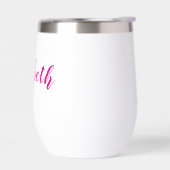 Elegantes, individualisierbares, stemless Glass (Links)