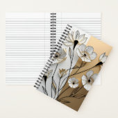 Elegantes, individuell anpassbares Ruled-Notebook Notizblock (Innen)