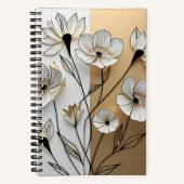 Elegantes, individuell anpassbares Ruled-Notebook Notizblock (Vorderseite)