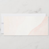 Elegantes, individuelles Brautparty Einladung (Rückseite)