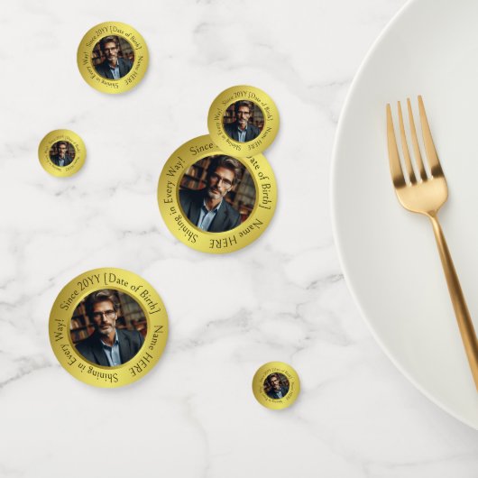 Elegantes, individuelles Foto - Allround-Shining-G Konfetti (Gruppe)