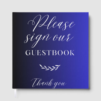 Elegantes individuelles Gästebuch