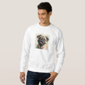 Elegantes individuelles Geschenk mit eigenem Foto Sweatshirt (Vorne ganz)