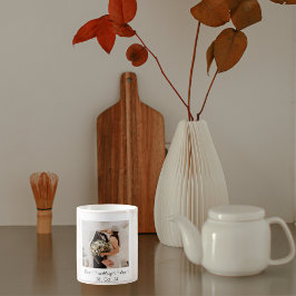 Elegantes individuelles Hochzeitsstil Kaffeetasse