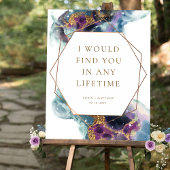 Elegantes individuelles Liebe Zitat, Himmelsschrei Poster