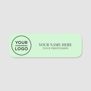 Elegantes, individuelles Logo-Mitarbeiter-Magnet,  Namensschild
