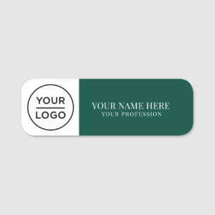Elegantes, individuelles Logo-Mitarbeiter-Magnet-  Namensschild