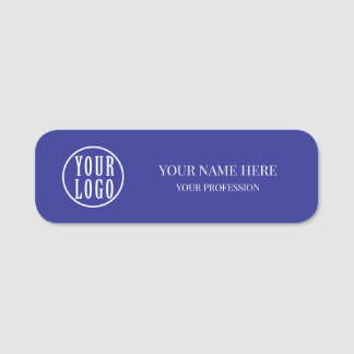 Elegantes individuelles Logo Mitarbeiter magnetisc Namensschild