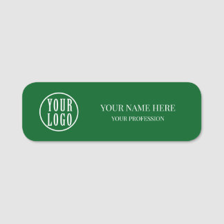 Elegantes individuelles Logo Mitarbeiter magnetisc Namensschild
