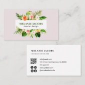 elegantes Interieur Visitenkarte (Vorne/Hinten)