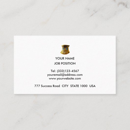 Elegantes Ipanema Rosa Streifen auf Weiß Visitenkarte (Rückseite)