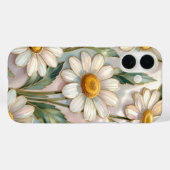Elegantes iPhone-Case mit Gänseblümchen Blumen- Bu Case-Mate iPhone Hülle (Rückseite (Horizontal))