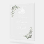 Elegantes islamisch-islamisches arabisches Party Acrylschild (Winkel)