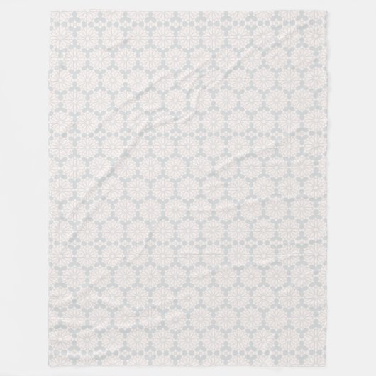 Elegantes islamisches Kunstdesign Fleecedecke (Vorderseite)