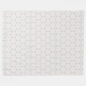 Elegantes islamisches Kunstdesign Fleecedecke (Vorderseite (Horizontal))