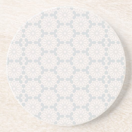 Elegantes islamisches Kunstdesign Getränkeuntersetzer (Vorne)