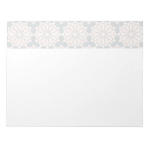Elegantes islamisches Kunstdesign Notizblock