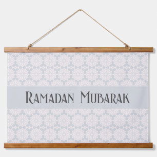 Elegantes islamisches Kunstdesign Wandteppich Mit Holzrahmen
