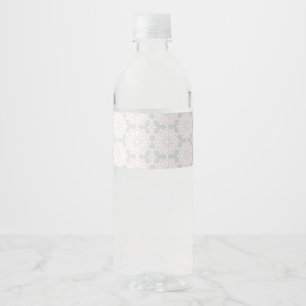 Elegantes islamisches Kunstdesign Wasserflaschenetikett