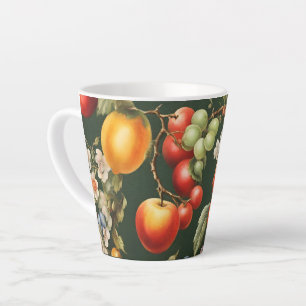 Elegantes italienisches Design mit Obst und Blume Milchtasse