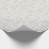 Elegantes Ivory Lace Look Wrapping Paper Geschenkpapier (Ecke)