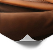 Elegantes Ivory Simple Couple Foto Wedding Poster (Ecke)