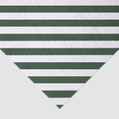 Elegantes Jäger-Muster, grün und weiß gestrichen Seidenpapier (Ausschnitt)