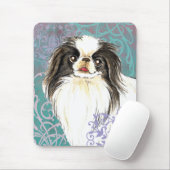Elegantes japanisches Chin Mousepad (Mit Mouse)