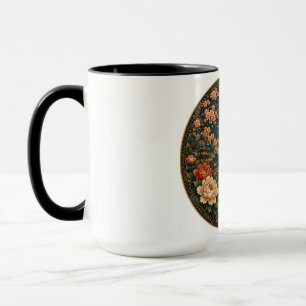 Elegantes Japanisches Kranich-Mond-Landschaft-Kind Tasse