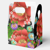 Elegantes japanisches Muster Gevor Box Geschenkschachtel (Geöffnet)