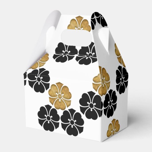 Elegantes japanisches Muster Gevor Box Geschenkschachtel (Rückseite)