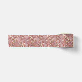 Elegantes Japanisches Pflaumenblüten-Kimono-Band Satinband