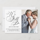 Elegantes Jubiläum Neue Eisenbahnlinie Einladung (Vorderseite)