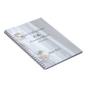 Elegantes Jubiläum Party Gästebuch, Vintage Spitze Notizblock (Rechte Seite)